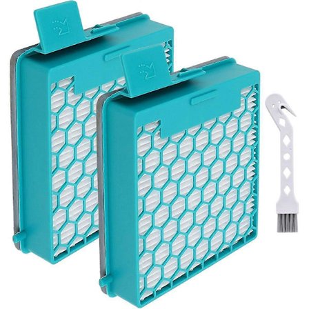 2-pakning CX1 Hygiene AirClean-filter for Boost CX1 sylinderstøvsuger, erstatningsfilter for -HA