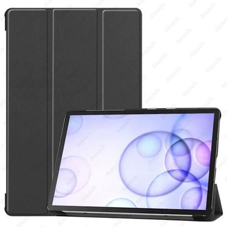 Covers - Tablet etuier,Til Samsung Galaxy Tab S6 10.5 2019 SM T860 SM T865 Etui Magnetisk stativ Cover til - Type sort