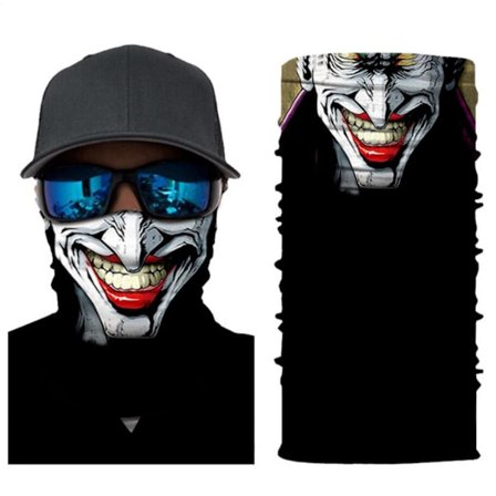Multifunktionel Bandana med Ansigtsmotiv - Beskyttelse og Stil