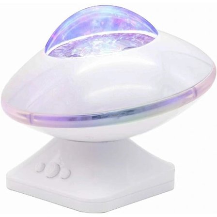 /EA/Nattlampa Projektor Lampa Färg Diamant Projektor Ljus Högtalare