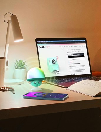 Mobility On Board Mega Mush Speaker - Green - Multi/patterned - ONE SIZE