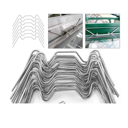 25 kpl Kiinnitysklipsit kasvihuonelasille S