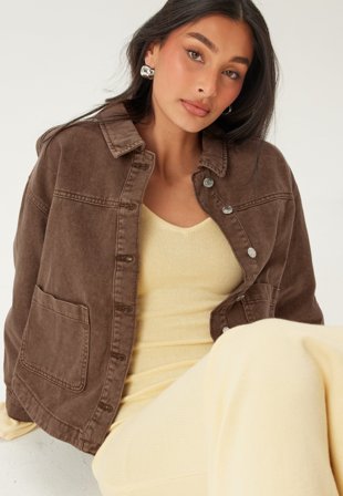 VERO MODA - Vmjamie Ls Denim Shacket Mix N