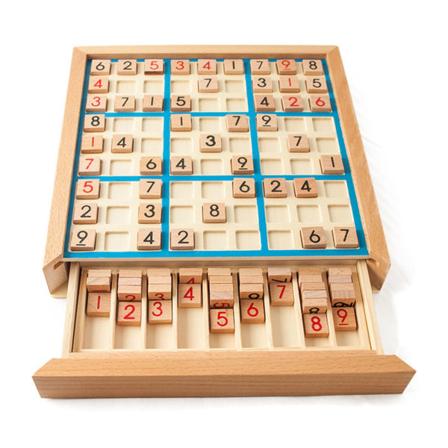 Tre Sudoku Brettspill Blå