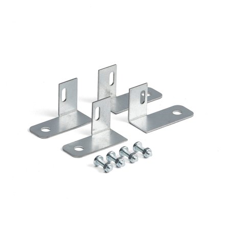 Bodenhalterung POWER/IDEAL/TOTAL, 4er-Pack