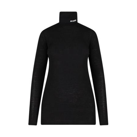 Jil Sander, Turtlenecks Zwart, Dames, Maat:L