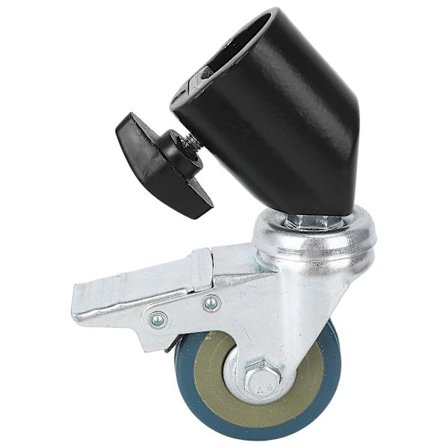 3 st 22 mm Fotostudio Universal Hjul Stativ Trissa Kraftig för Ljusstativ/Studio [DB]