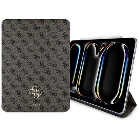 Guess GUFC13PM24PS4SGW iPad Pro 13" 2024 brun Magnetisk 4G Big Logo