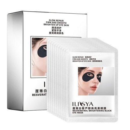 Øye Maske for Mørke Sirkler Lysere Resveratrol Hydrating Anti-aldring Øye lapper Puffines Rynke Øye pleie