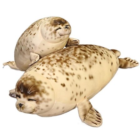 35-110cm Gigantisk Sjøløve Plysj Leker Mykt Kosedyr