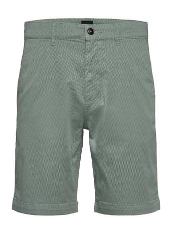 Chino-Slim-Shorts Green BOSS