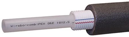 Uponor Combi Pipe 2005052 Kombirör 16 mm, 50 m, isolerad, Installation