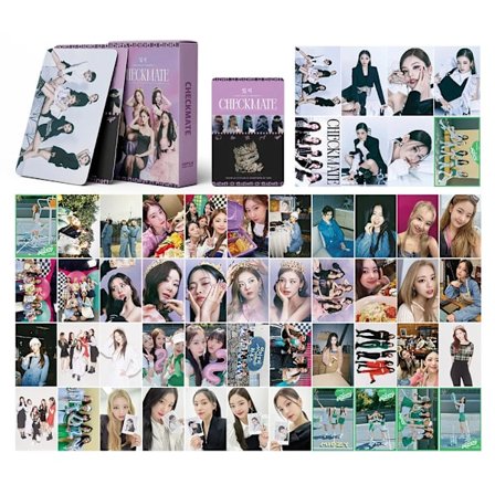 55st/ Set Kpop ITZY BORN TO BE fotokort CHESHIRE Blah Blah Blah lomo kort itzy album RINGO fotokort