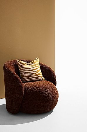 Jotex - Sessel Sperrholz/Polyester/Polyätherschaum/Teddyfleece Bloom - Kaufen Pastill - Möbel bei Jotex