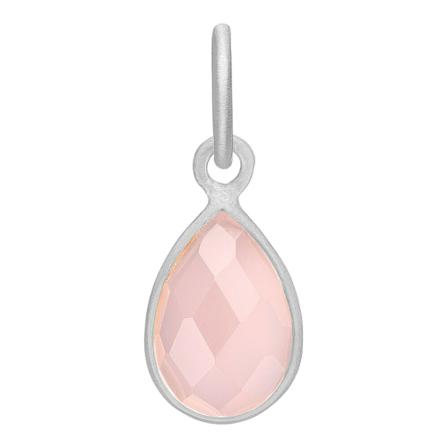 Frk. Lisberg, Sophie pendant rosa silver Roze, Dames, Maat:ONE Size