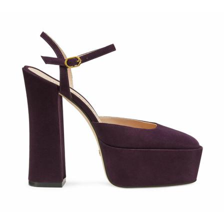 Stuart Weitzman, Skyhigh 145 Platform Pumps Bruin, Dames, Maat:38 EU