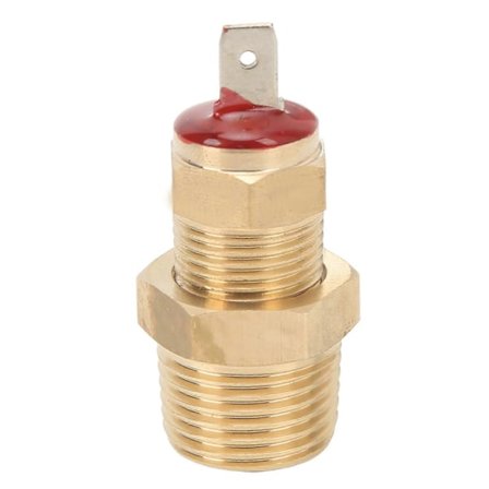 Elektrisk Køleventilator Termostat Temperaturkontakt 185 til 175 Grader Ventilator Temperatur Termosensor Kontakt 3/8?18 NPT