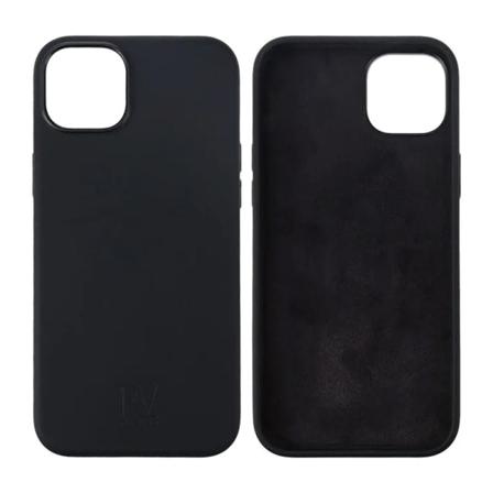 iPhone 15 Mobilskal Silikon Rvelon - Svart Black