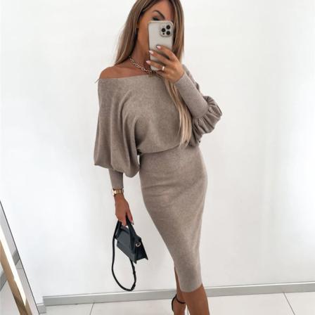 Fantastisk Festklänning Elastisk Långvarig Bodycon Elegant Dam Tu