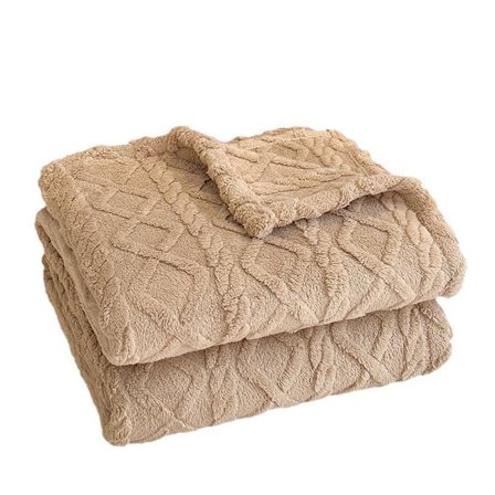 Fleecefilt - Med K cashmere-känsla - Supersoft och varm - Fleecepläd - Taffeta-tyg - Fleecefilt 150 x 100 cm - Super So