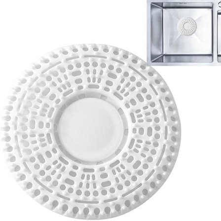 Hårfångare för dusch - Silikonpropp för köksfilter, hårfångare för dusch | Silikonavloppstillbehör för badrum, hårstopp för kök