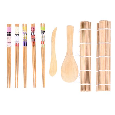 Bambus Sushi-set - Komplett Set för Nybörjare