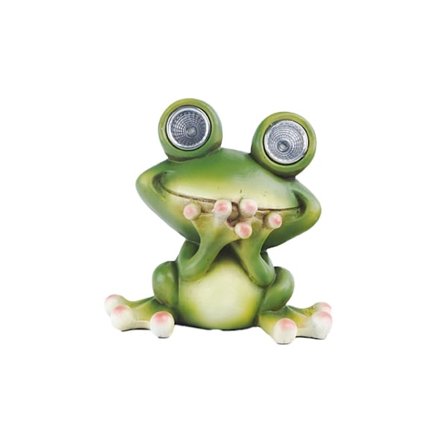 High-Quality Solar Powered Cute Frog Outdoor LED Garden Lamp Living Room