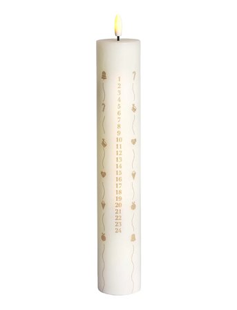 Sille Calendercandle Special Edition 2024 White Sirius Home