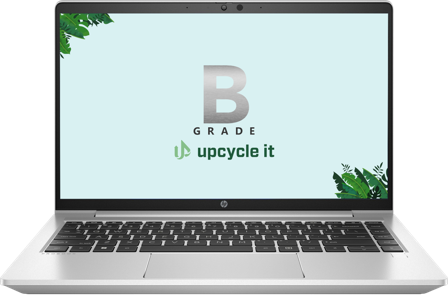 Upcycle IT HP ProBook 640 G8 14"" | i5-1135G7 | 16GB | 256GB | Intel Iris Xe Graphics | Windows 11 Pro | 2years | Refurbished B-grade