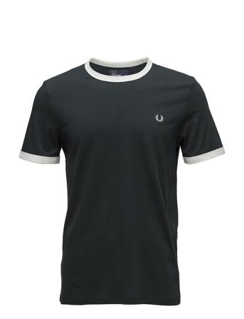Ringer T-Shirt T-shirts Short-sleeved Blå Fred Perry
