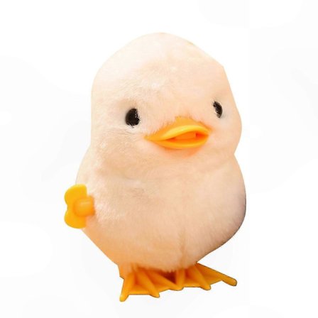 Optræksdyr legetøj til børn - Gående og hoppende kyllinge- og andefigurer til fester og gaver [HK]