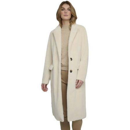 Rino&Pelle Saami Jas , Beige , Dames , Maat: 3XL TrenchJass & Mantels