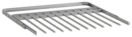 Elfa 266180 Byxhängare utdragbar, 449x430x24 mm, Garderobsinredning