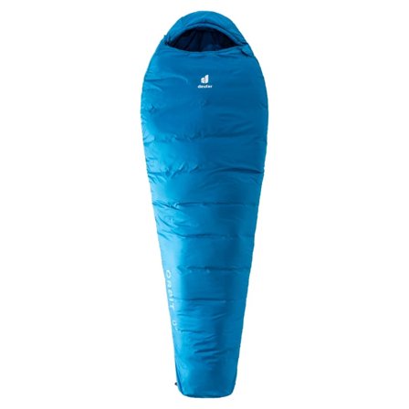 Deuter Orbit 0° synthetic sleeping bags Blue Left Zip