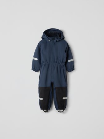 Polarn O. Pyret Vattentät skaloverall - 116 - barnkläder - blue