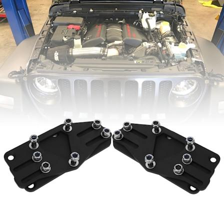 LS Motorbyttemontering 2 tommers Justering Stål for SBC BBC LS-serie Gen III IV Motor