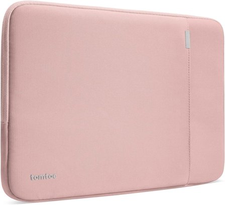 Tomtoc Defender-A13 Protective Laptop Sleeve for 13 inch New MacBook Air M4 - Pink