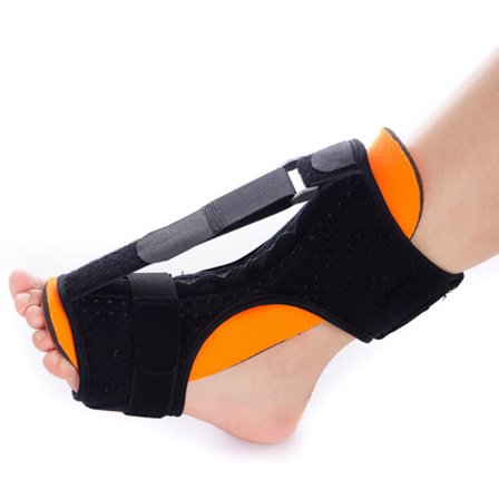 Justerbar Plantar Fasciitis Natt Skinne Fot Drop Ortose Skinne Natt Skinn for Plantar Fasciitis