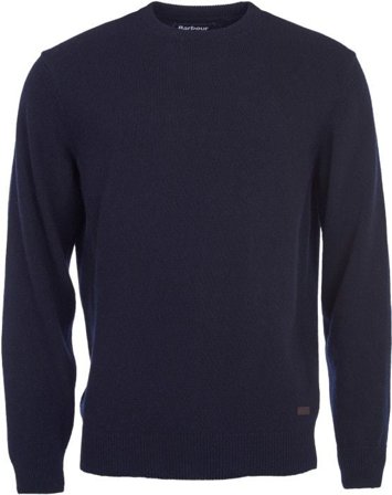 Barbour M's Patch Crew Neck Navy