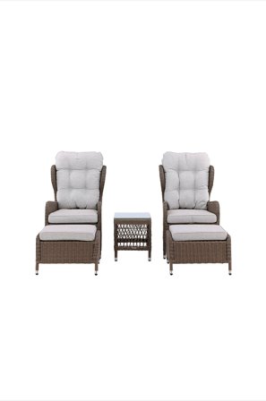 Venture Home - Washington Loungeset - Beige - Loungemöbler - Från Homeroom