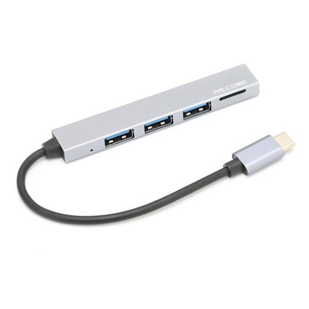 USB-HUB Stabil överföring 5 Gbps Hög hastighet överföring Effektiv värmeavledning Mini bärbar dockningsstation