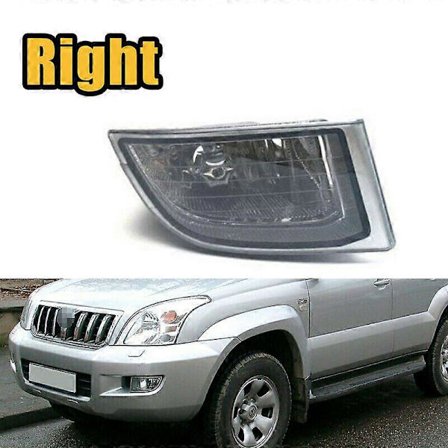 Høyre Fremre støtfanger Tåkelys Klar For Toyota Land Cruiser Prado 120 2002-2009