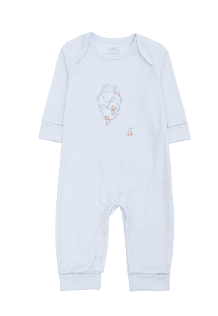 Livly Teddy Tay Coverall Nyfödd stl. 44-68 Dam Blå 68