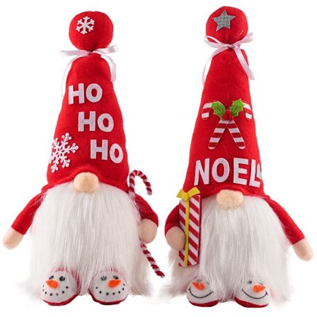 Jule Dverg Dukker Lysende Glødende Ansiktsløs Skog Gammel Mann Hjemmefest Ferie Tema Scene Dekorasjon