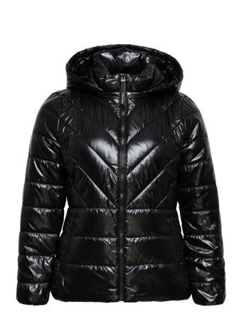 Inclusive Recycled Padded Jacket Foret Jakke Sort Calvin Klein