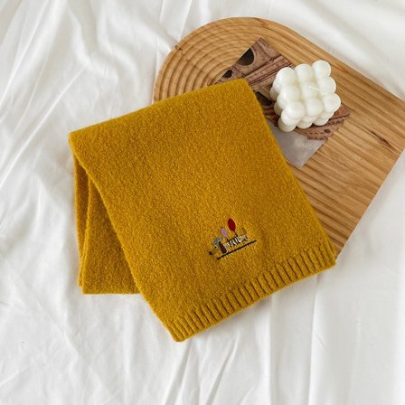 Damhalsduk med taxmönster, enkel matchande halsduk