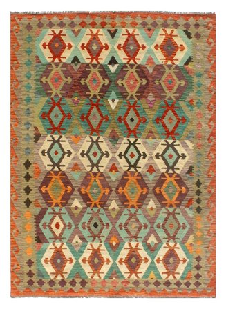 Kilim Afghan Old Style Rug 175X248 Wool