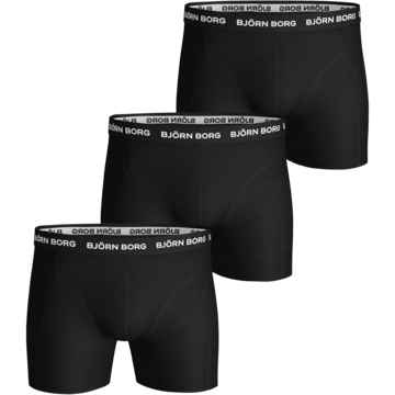 Boxer Björn Borg Svart 3-pack