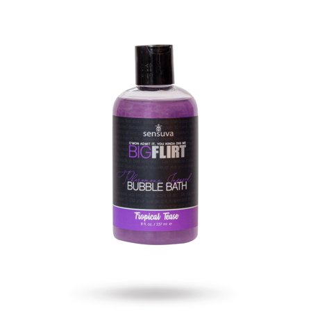 SENSUVA BIG FLIRT PHEROMONE BUBBLE BATH TROPICAL TEASE 237 ml - Vuxen.dk: Romantik & Forspil