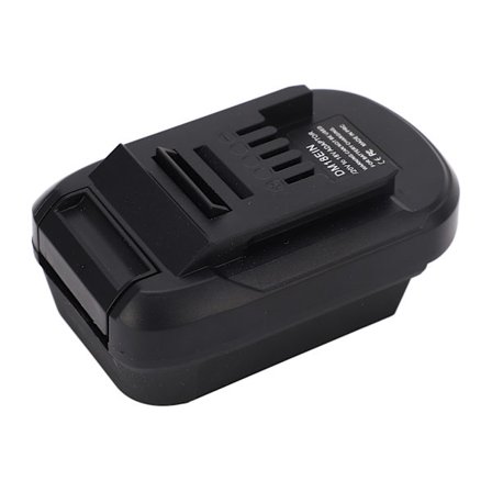 Litiumbatteriadapter for Einhell 18V Kompatibel med DCB180 DCB200 DCB201 DCB203 DCB203BT DCB204 DCB206 DCB606 DCB609 18V 20V